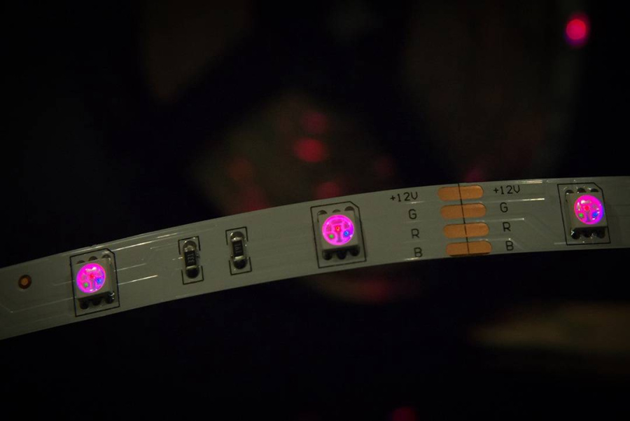 Лента светодиодная SWG SWG530, 7,2 Вт/м, 12В, IP20, RGB