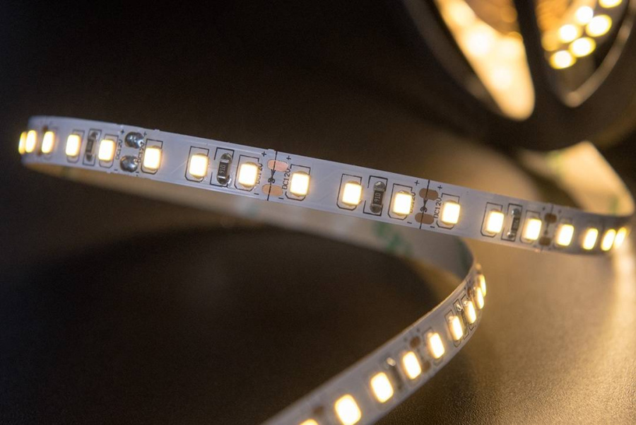 Лента светодиодная SWG SWG2120, 9,6 Вт/м, 12В , IP20, теплый белый