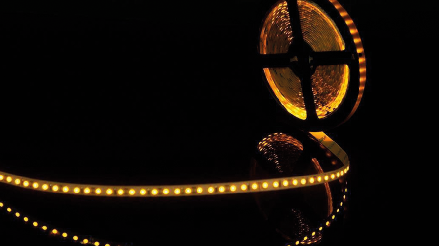 Лента светодиодная SWG SWG3120, IP65, желтый