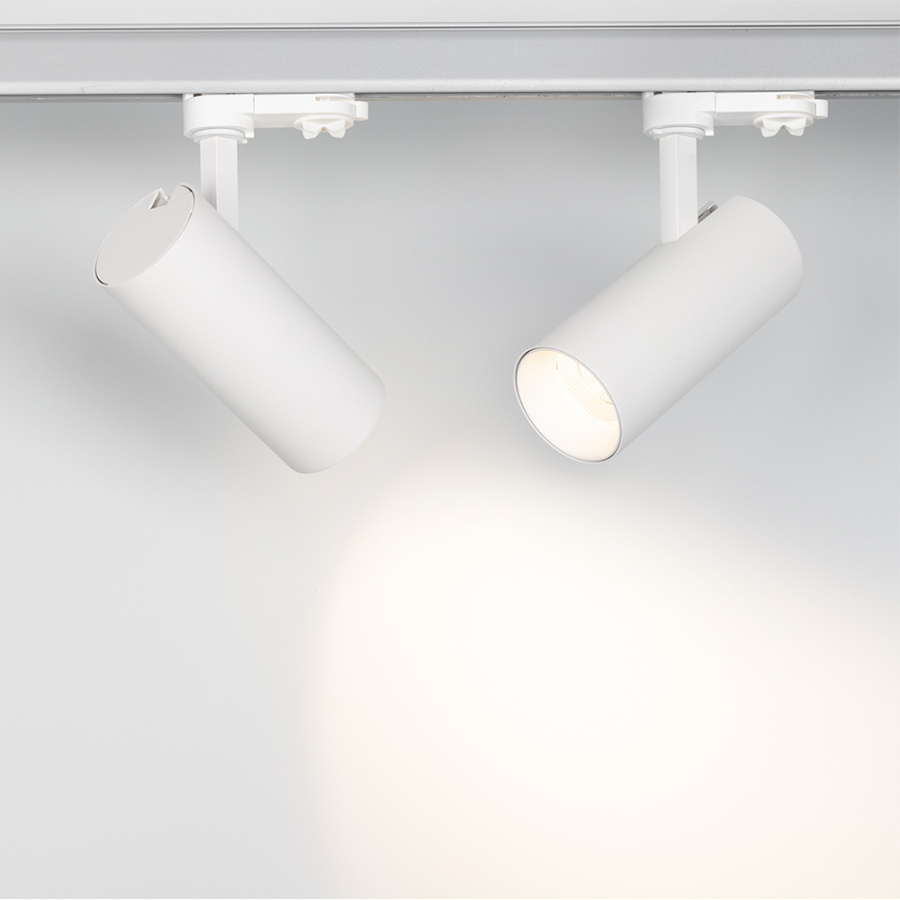 Светильник SP-POLO-TRACK-LEG-R65-8W Warm3000 (WH-WH, 40 deg) (Arlight, IP20 Металл, 3 года)