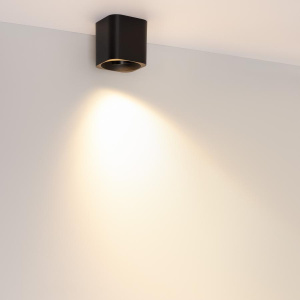 Светильник SP-ACENTO-S95x95-10W Warm2700 (BK, 20-45 deg, 230V) (Arlight, IP20 Металл, 5 лет)