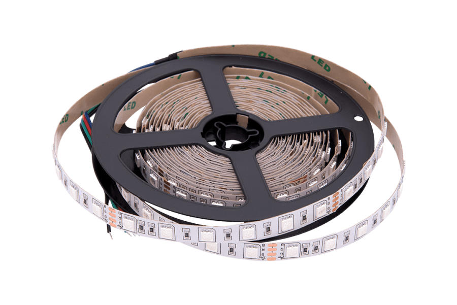 Лента светодиодная SWG SWG560, 14,4 Вт/м, 24В, IP20, RGB