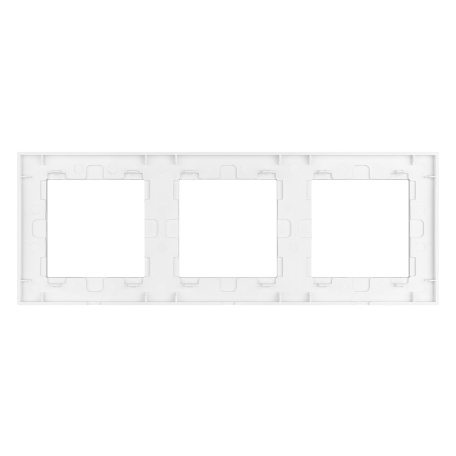 Рамка стеклянная FRM-GLARE-GS-3-WH (Arlight, -)