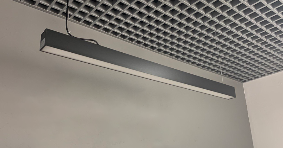 Линейный светильник, HB7236 36W LED 1200*55*70мм