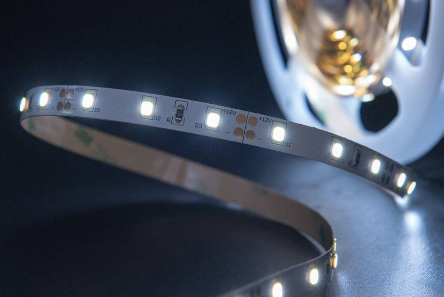 Лента светодиодная SWG SWG260, 6,3 Вт/м, 12В, IP20, холодный белый