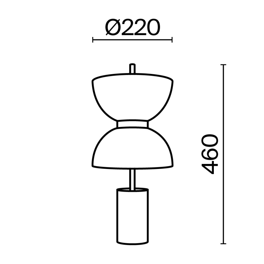 Настольный светильник Maytoni MOD178TL-L11GR3K