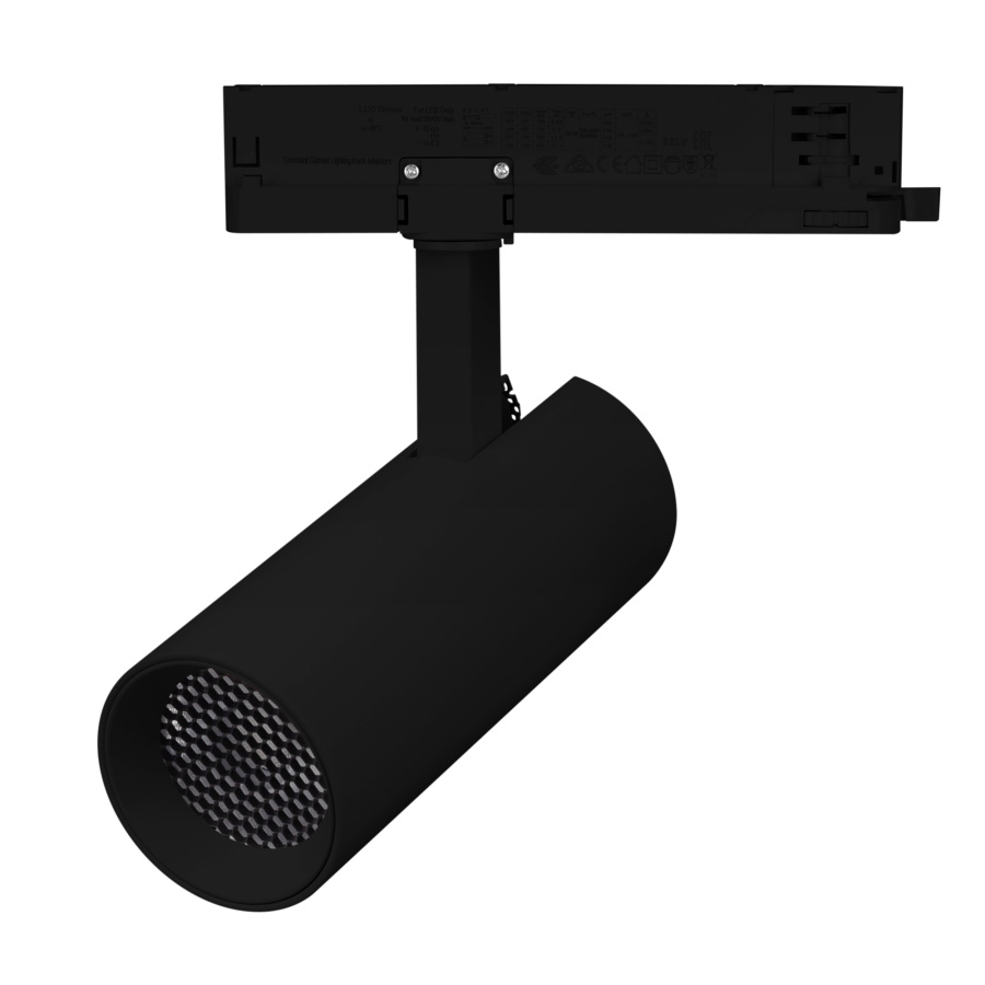 Светильник LGD-GERA-2TR-R60-15W Warm3000 (BK, 24 deg, 230V) (Arlight, IP20 Металл, 5 лет)