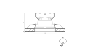 Корпус светильника COMBO-31, COMBO-31-B