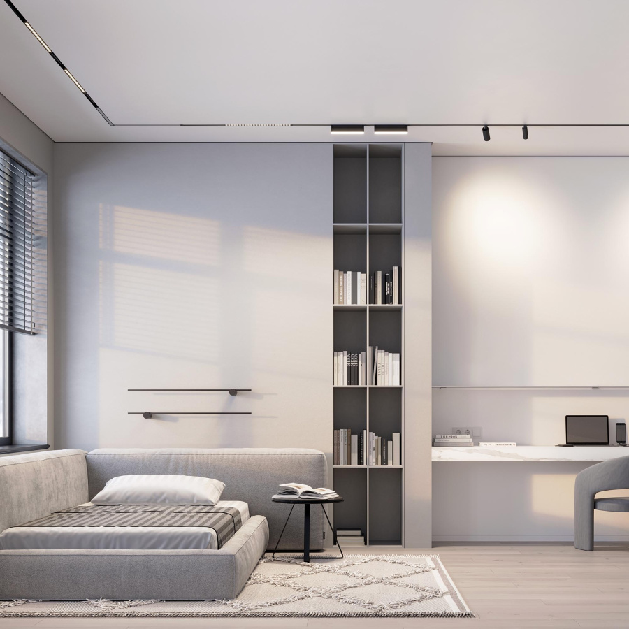 Трек встраиваемый MAG-ORIENT-TRACK-2653-STR-D-2000 (BK) (Arlight, IP20 Металл, 3 года)