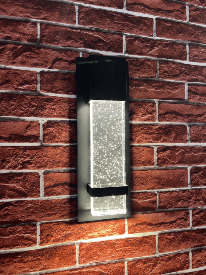 Светильник "Кристалл"  LED 11W 3000К G0395.  Цвет: матово-черный