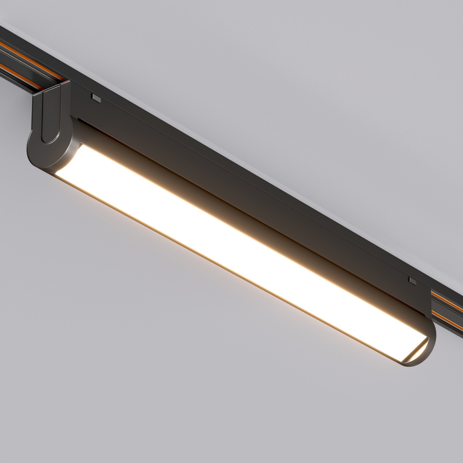 Светильник MAG-VIBE-FLAT-TURN-L305-12W Day4000-MIX (BK, 110 deg, 48V, DALI) (Arlight, IP20 Металл, 5 лет)