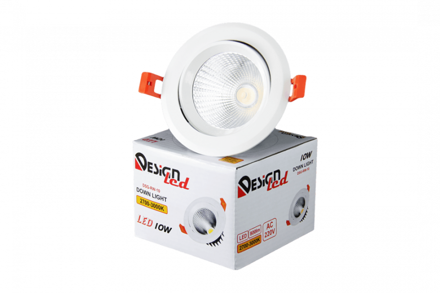Светильник DesignLed DSG-R, 10Вт, теплый белый (3200К)
