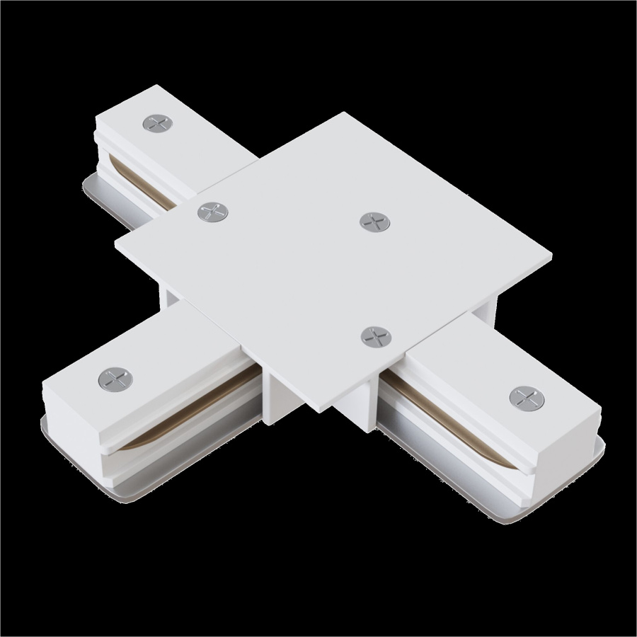 Коннектор Т-образный Unity встраиваемый белый для встраиваемой трековой системы Technical TRA002CT-11W