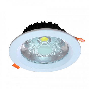 Светильник светодиодный  701110С  COB Led 1* 15W 2700K. Цвет: белый