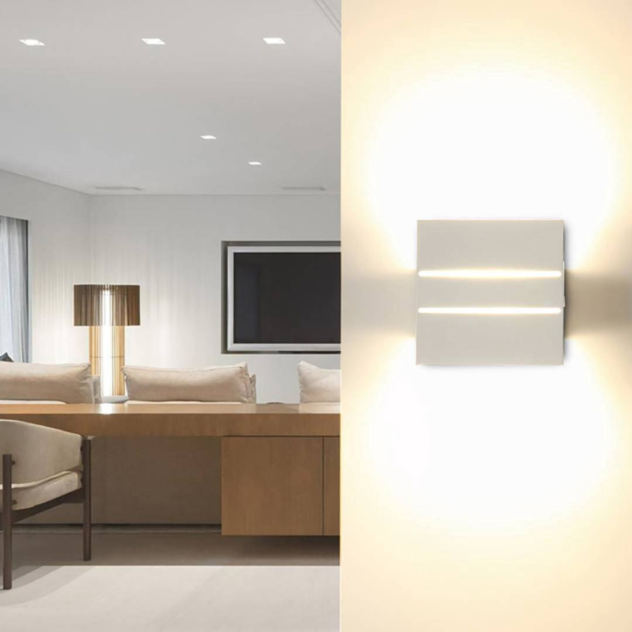 Светильник настенный GW RAZOR DBL, GW-7002-5-WH-WW