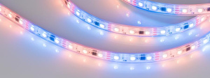 Лента герметичная SPI-P-B60-12mm 12V RGB-PX3 (14.4W/m, IP66, 5060, 5m) (Arlight, бегущий огонь)
