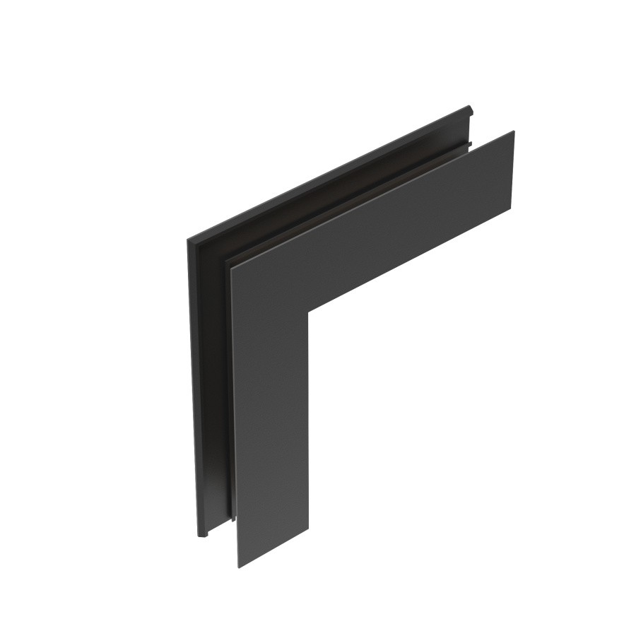 Коннектор угловой MAG-CON-4563-L90-EXT (BK, внешний) (Arlight, IP20 Металл, 5 лет)