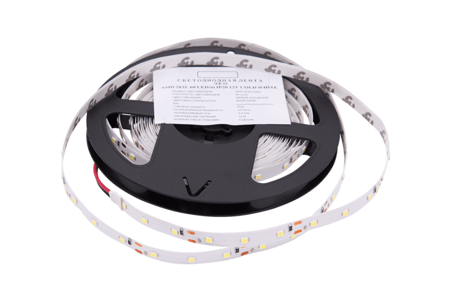 Лента светодиодная SWG SWG260, эконом, холодный белый