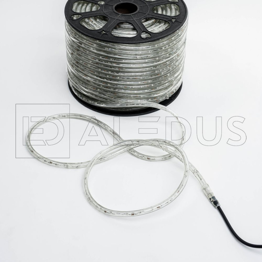 Дюралайт ALEDUS, 220 В, 13 мм, бухта 10 м, белый