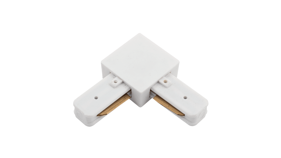 L-Коннектор для однофазного накладного трека KXZ-WH-L