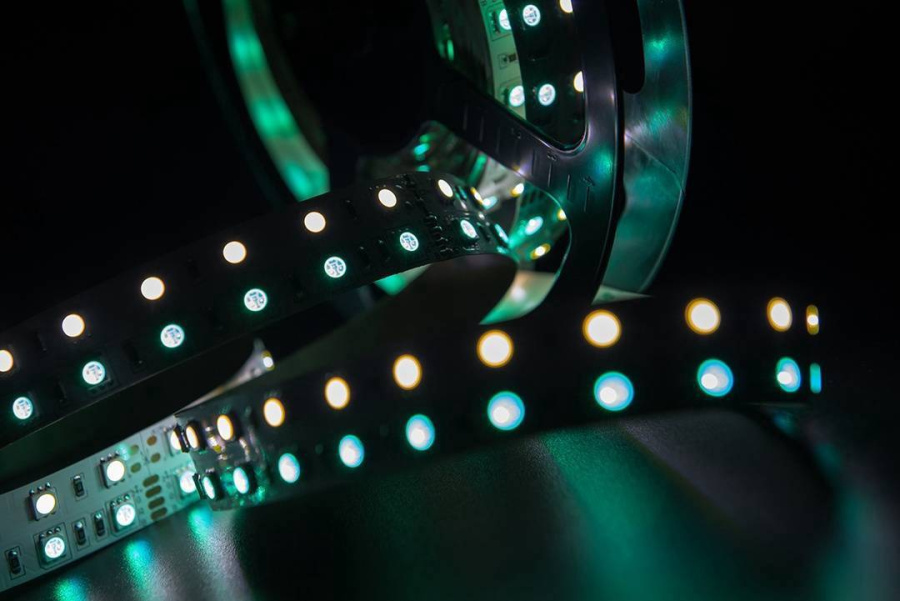 Лента светодиодная SWG SWG5120, 28,8 Вт/м, 24В, IP20, RGB + холодный белый