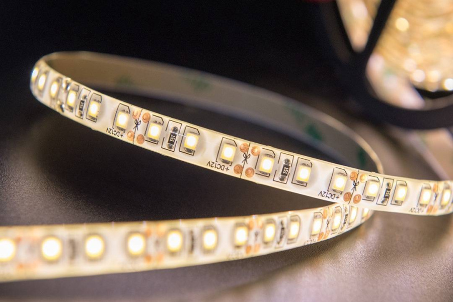 Лента светодиодная SWG SWG2120, 9,6 Вт/м, 12В , IP65, теплый белый