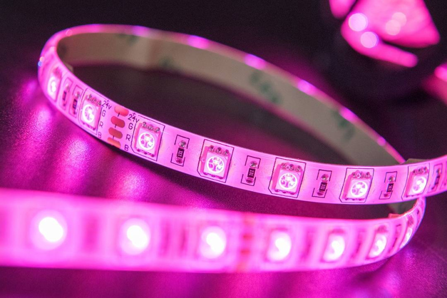 Лента светодиодная SWG SWG560, 14,4 Вт/м, 24В, IP65, RGB