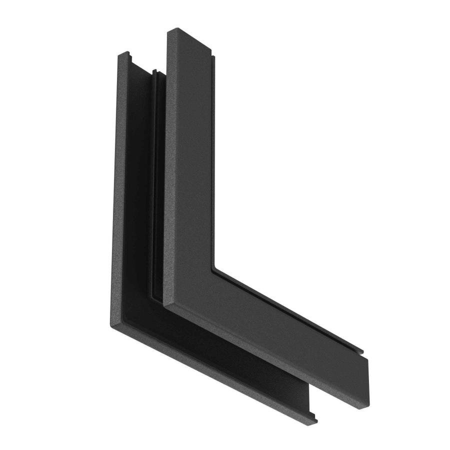 Коннектор угловой MAG-ORIENT-CON-2620-L90-EXT (BK, внешний) (Arlight, IP20 Металл, 3 года)