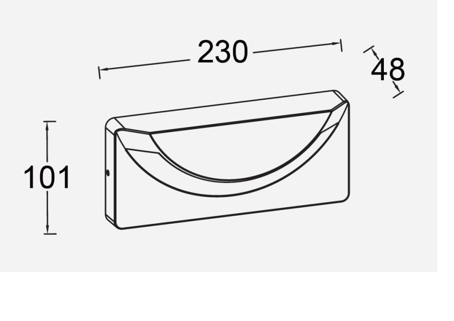 Настенный светильник W4028-3K Gr