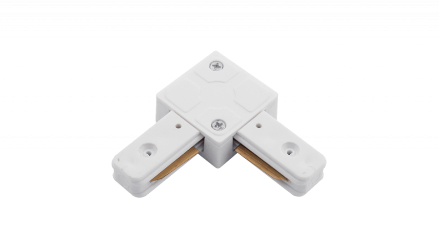 L-Коннектор для однофазного накладного трека KXZ-WH-L