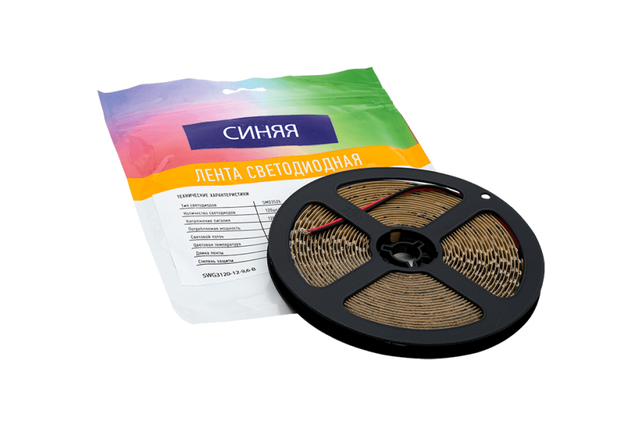 Лента светодиодная SWG SWG3120, IP20, синий