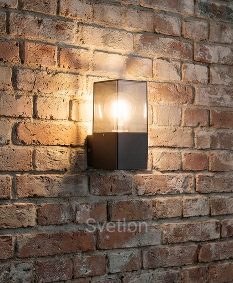 Светильник "Рио"  садово-парковый 220V Е27 40W  G1641.  Цвет: черный