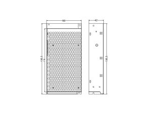 Блоки питания сетка, 150 W, 12V, S-150-12