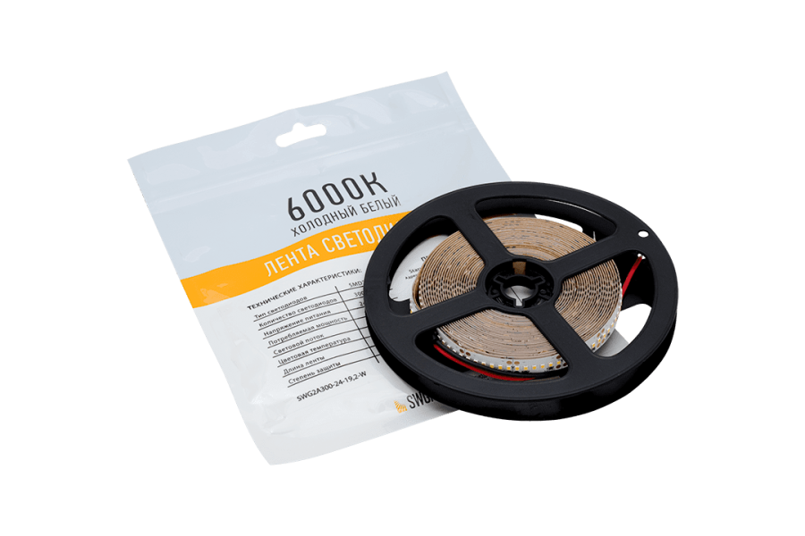 Лента светодиодная SWG SWG2A300, холодный белый
