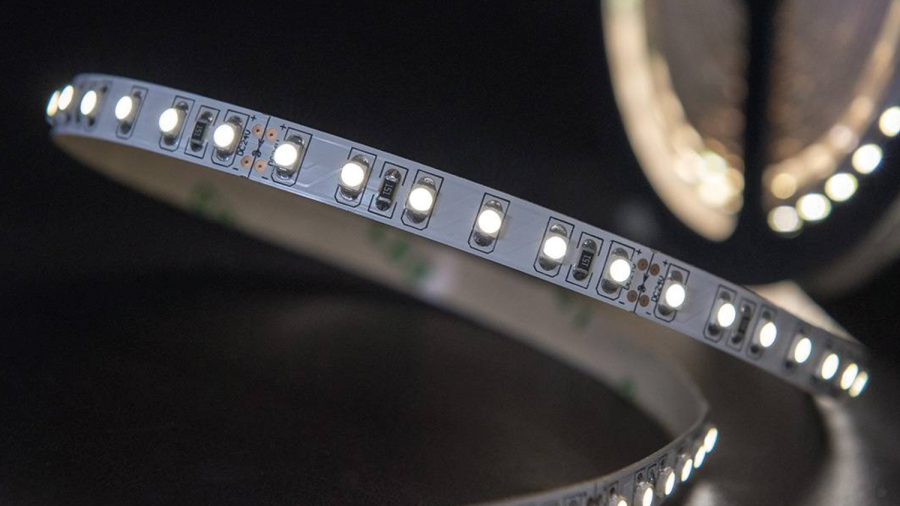 Лента светодиодная SWG SWG3120, со скотчем 3М, 9,6 Вт/м, 24В, IP20, нейтральный белый