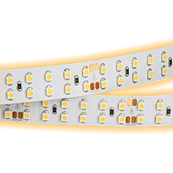 Светодиодная лента: 24Вт, 24В, 240шт/м, 2835, мягкий свет IP20