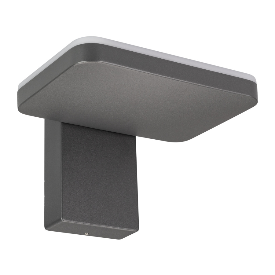 Светильник LGD-TENT-WALL-9W Warm3000 (GR, 110 deg, 230V) (Arlight, IP65 Металл, 3 года)