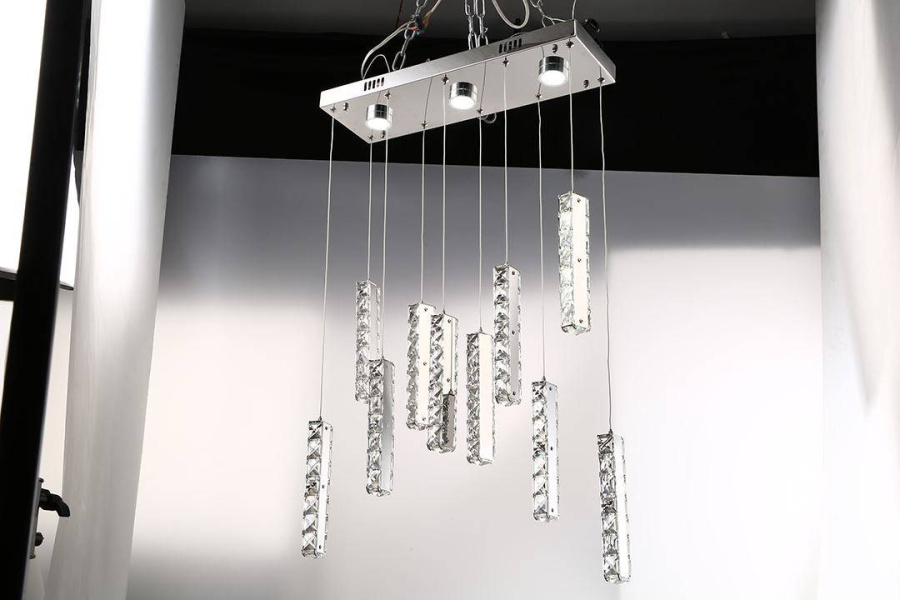 Люстра светодиодная хрустальная DW-8750-10