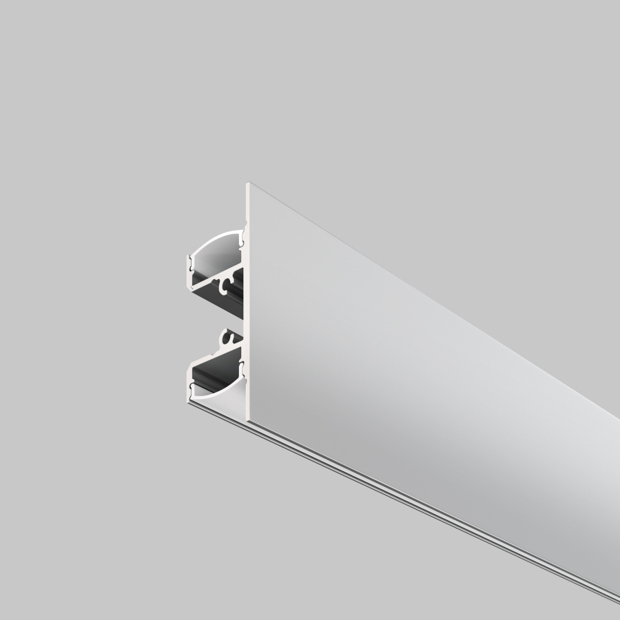 Алюминиевый профиль накладной 18x48 для светодиодной ленты Led Strip ALM-1848-S-2M