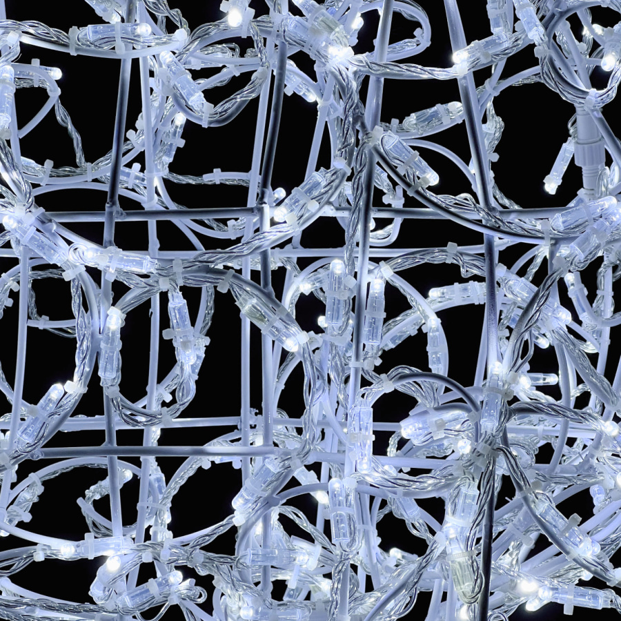 Светодиодная Фигура "Световой Олень" 1,8м Белый 24В, IP65