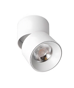 Светильник светодиодный WC1401 накладной COB 10W 2700К цвет:белый