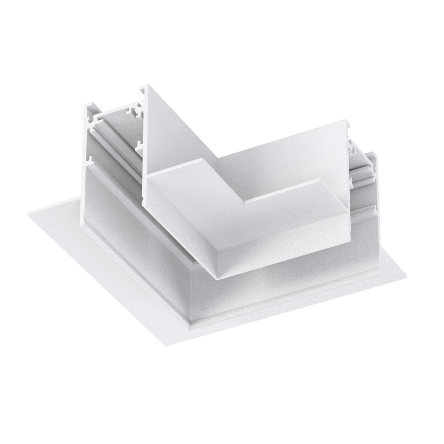 Коннектор угловой MAG-ORIENT-CON-2652-FDW-L90 (WH) (Arlight, IP20 Металл, 3 года)