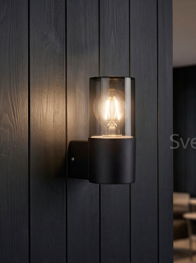 Светильник "Рио"  садово-парковый 220V Е27 40W  G1631.  Цвет: черный