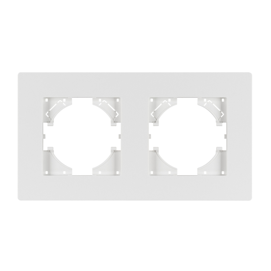 Рамка пластиковая FRM-PERIO-PL-2-WH (Arlight, -)