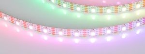Лента SPI-B60-10mm 5V RGB-PX1-BPT (12 W/m, IP20, 5060, 5m) (Arlight, бегущий огонь)