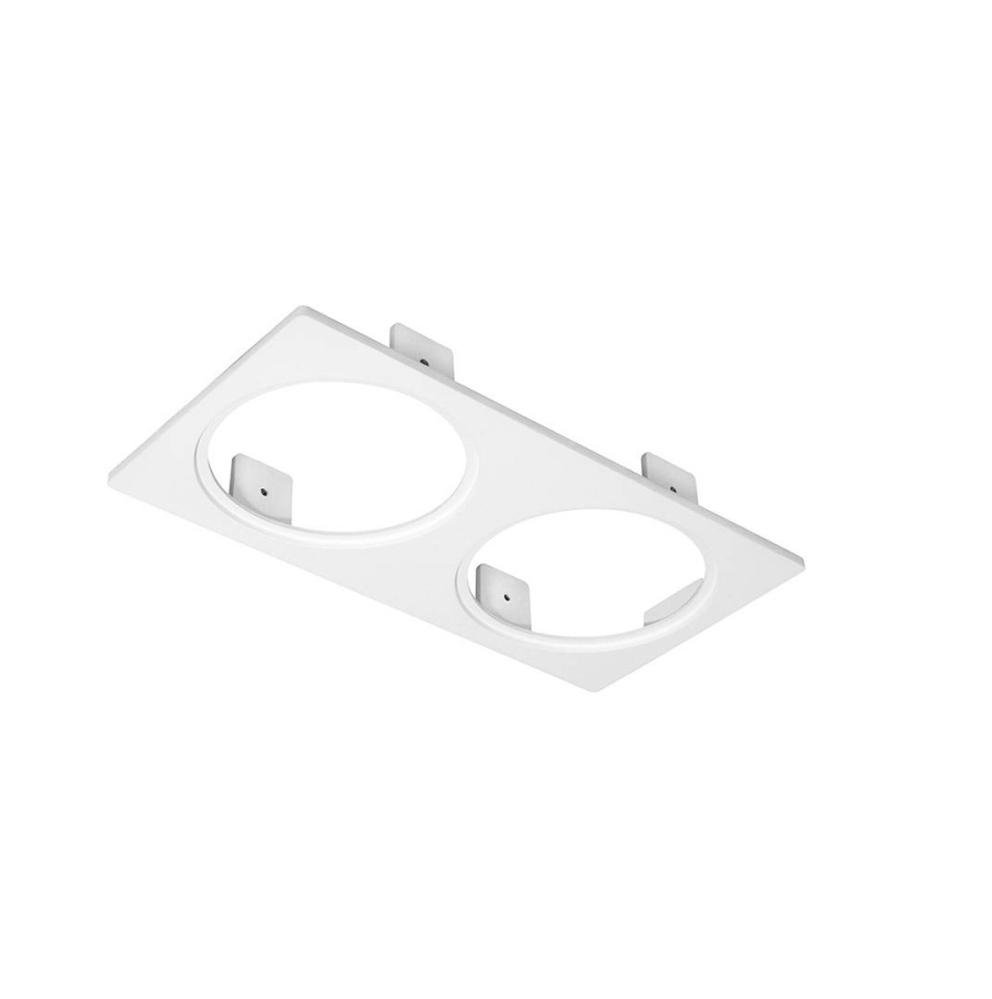 Рамка для светильника MJ, двойная, белый