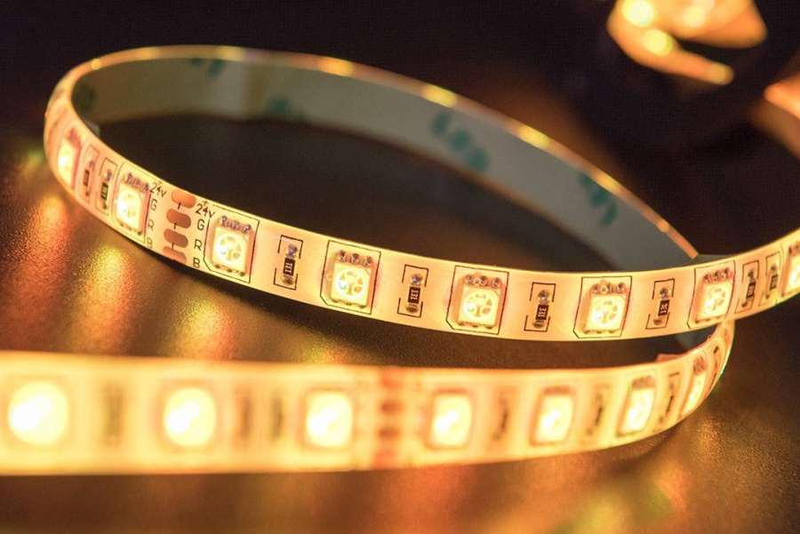 Лента светодиодная SWG SWG560, 14,4 Вт/м, 24В, IP65, RGB