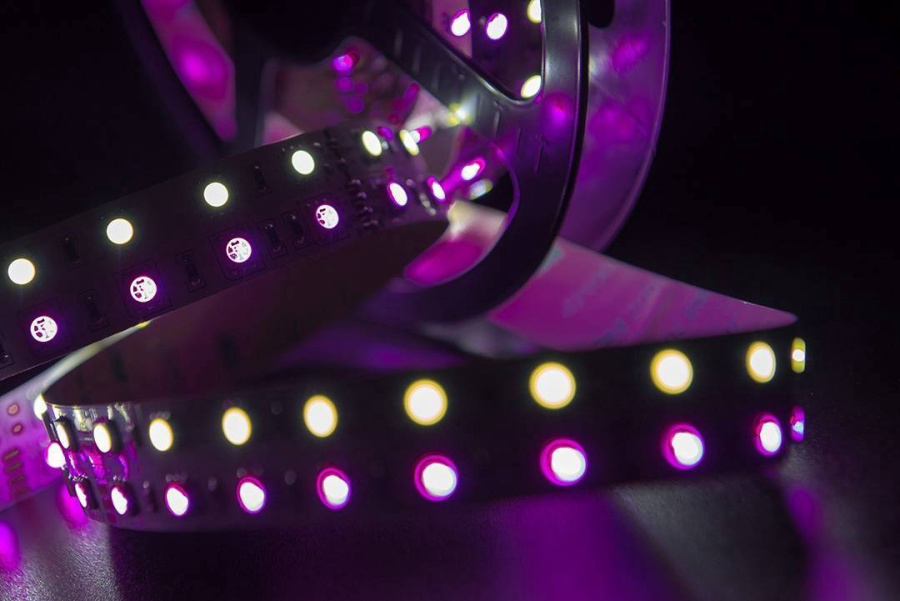 Лента светодиодная SWG SWG5120, 28,8 Вт/м, 24В, IP20, RGB + холодный белый