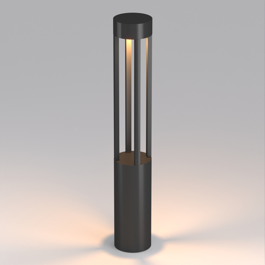 Светильник LGD-CASTELLO-BOLL-H1000-20W Warm3500-MIX (GR, 80 deg, 230V) (Arlight, IP65 Металл, 5 лет)