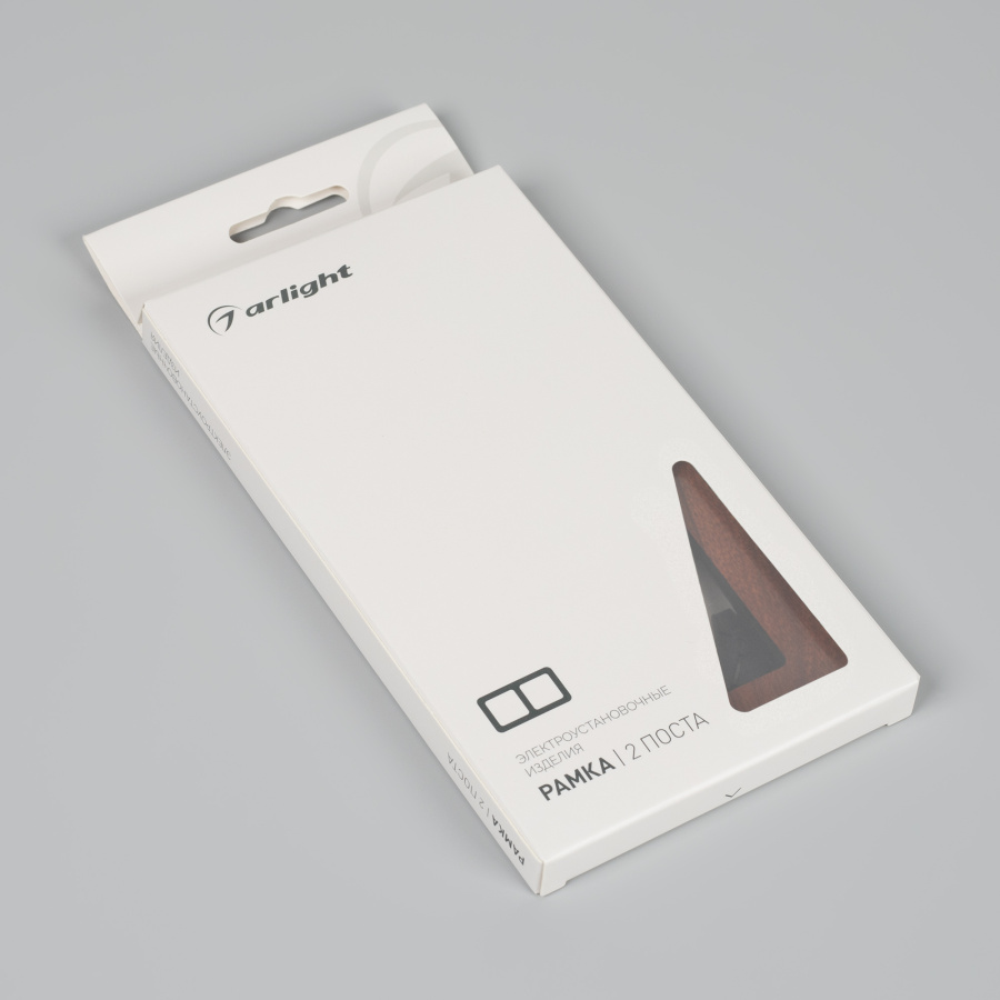 Рамка из натурального дерева FRM-XSILO-WD-2-NL (Arlight, -)